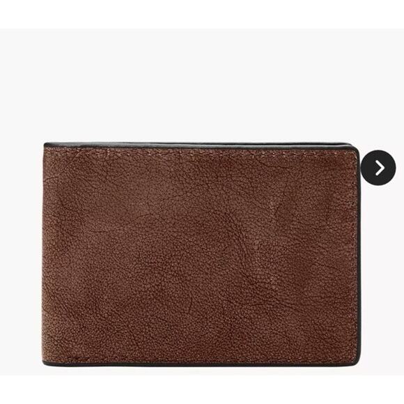 Fossil Men's Steven Front Pocket Bifold Wallet ML4396210 - Picture 1 of 4